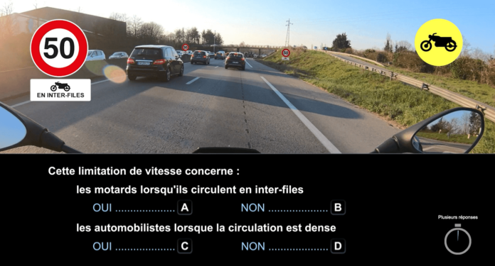 Examen du code de la route : de nouvelles questions auto et moto